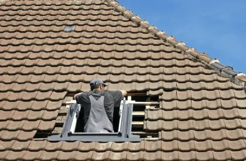 Pose de velux - Pludual